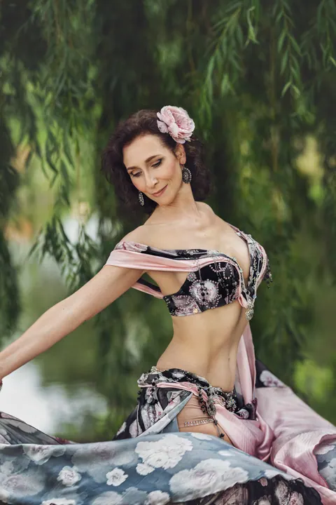 Portrétní taneční fotografie Evy